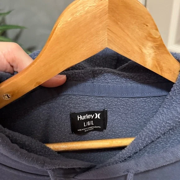 Hurley Men's Navy Hoodie Sweater - Picture 2 of 2